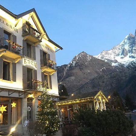 Eden Hotel, Apartments And Chalet Chamonix Les Praz Zewnętrze zdjęcie